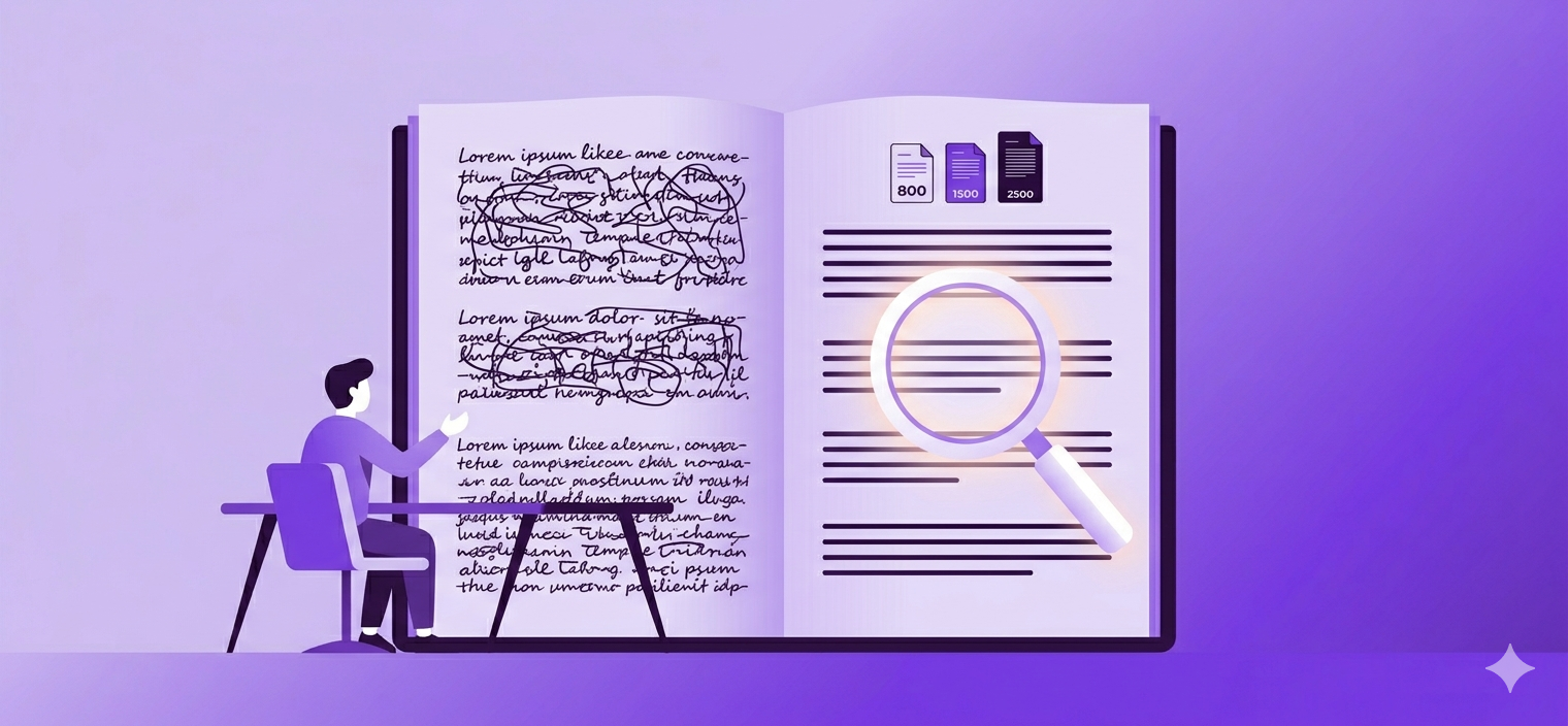 Illustration améliorer la lisibilité d'un texte